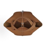 HERMES Picotin Lock 22 Silver buckle Basket Bucket Bag Handbag 22 Women\'s Style 37 Gold Brown